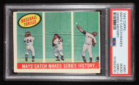 Willie Mays 1959 Topps #464 BT / Catch (PSA 2) at PristineAuction.com