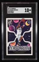 Anthony Edwards 2024 Donruss Zero Gravity Press Proof #7 (SGC 10) at PristineAuction.com