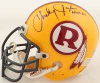 Charley Taylor Signed Redskins Throwback Alternate Mini Helmet Inscribed "HOF 84" (Beckett) at PristineAuction.com