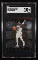 Donovan Mitchell 2022-23 Panini Select Select Numbers #21 (SGC 10) at PristineAuction.com