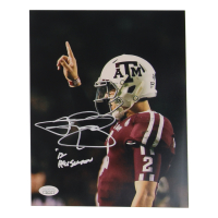 Johnny Manziel Signed Texas A&M Aggies 8x10 Photo Inscribed "12 Heisman" (JSA) at PristineAuction.com