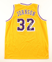 Magic Johnson Signed Jersey (Beckett) at PristineAuction.com