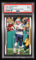 Tom Brady 2007 Upper Deck Gold Predictor Edition #111 (PSA 9) at PristineAuction.com