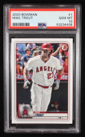 Mike Trout 2020 Bowman #1 (PSA 10) at PristineAuction.com