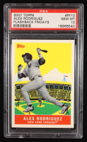 Alex Rodriguez 2007 Topps Flashback Fridays #FF10 (PSA 10) at PristineAuction.com