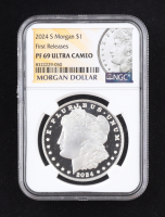 2024-S Proof Morgan Silver $1 Dollar, First Releases (NGC PF69 ULTRA CAMEO) at PristineAuction.com