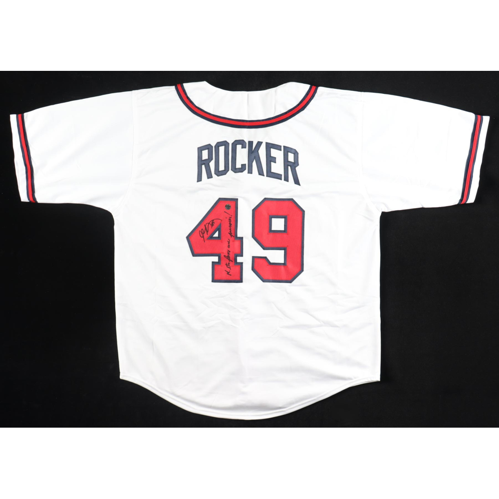 John Rocker Signed Jersey Inscribed "Mets Fans Are P******!" (AWM) at PristineAuction.com