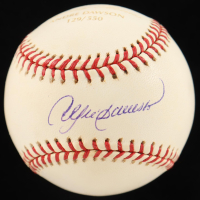 Andre Dawson Signed 2001 Absolute Memorabilia LE OML Baseball (Beckett) at PristineAuction.com