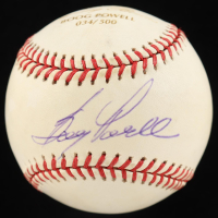 Boog Powell Signed 2001 Absolute Memorabilia LE OML Baseball (Beckett) at PristineAuction.com