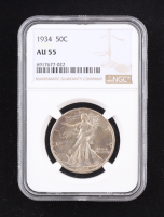 1934 Walking Liberty Silver Half Dollar (NGC AU55) at PristineAuction.com