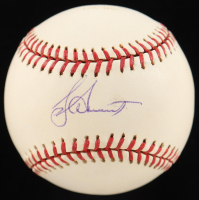 Bucky Dent Signed 2001 Absolute Memorabilia LE OML Baseball (Beckett) at PristineAuction.com