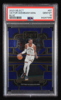 Victor Wembanyama 2023-24 Select Blue #87 RC (PSA 10) at PristineAuction.com