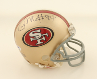 Navorro Bowman & Josh Morgan Signed 49ers Mini Helmet (PSA) at PristineAuction.com