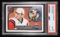 Tom Brady 2000 Pacific Aurora #84 RC (PSA 8) at PristineAuction.com