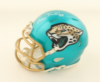 Fred Taylor Signed Jaguars Flash Alternate Speed Mini Helmet (Beckett) at PristineAuction.com