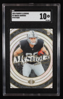 Brock Bowers 2024 Panini Illusions Mystique #7 RC (SGC 10) at PristineAuction.com