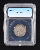 1932-S Washington Silver 25c / Key Date Lowest Mintage 408,000 (ICG F12) at PristineAuction.com
