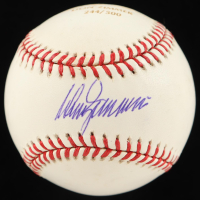 Don Zimmer Signed 2001 Absolute Memorabilia LE OML Baseball (Beckett) at PristineAuction.com