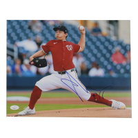 Shinnosuke Ogasawara Signed Nationals 11x14 Photo (JSA) at PristineAuction.com
