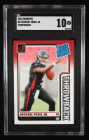 Michael Penix Jr. 2024 Donruss Throwback Rated Rookie #3 RC (SGC 10) at PristineAuction.com