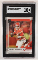 Patrick Mahomes II 2024 Clearly Donruss #27 (SGC 10) at PristineAuction.com