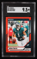 Jalen Hurts 2024 Donruss Press Proof Red #50 (SGC 9.5) at PristineAuction.com