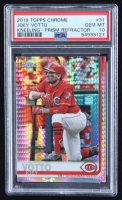 Joey Votto 2019 Topps Chrome Prism Refractors #31 (PSA 10) at PristineAuction.com