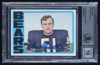 Dick Butkus Signed 1972 Topps #170 (BGS | Autograph Graded 10) at PristineAuction.com