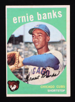 Ernie Banks 1959 Topps #350 at PristineAuction.com