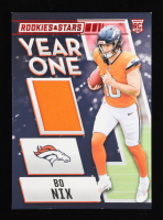 Bo Nix 2024 Rookies and Stars Year One Jerseys #4 RC at PristineAuction.com