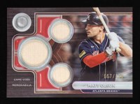 Matt Olson 2024 Topps Tribute Triple Relics #TTRMO #57/199 at PristineAuction.com