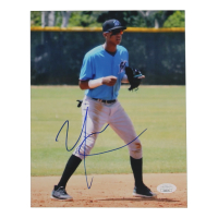 Yiddi Cappe Signed Miami Marlins 8x10 Photo (JSA) at PristineAuction.com