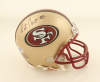 Nate Clements & Takeo Spikes Signed 49ers Mini Helmet (PSA) at PristineAuction.com