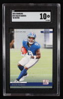 Malik Nabers 2024 Donruss '04 Retro #24 RC (SGC 10) at PristineAuction.com