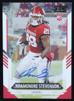 Rhamondre Stevenson 2021 Score Rookie Signatures #386 RC at PristineAuction.com