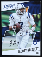 Jacoby Brissett 2018 Prestige Veteran Signatures #128 at PristineAuction.com