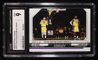 Luka Doncic / LeBron James 2024-25 Panini Instant #343 (CGC 9) at PristineAuction.com