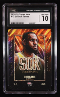 LeBron James 2024-25 Topps Now #12 (CGC 10) at PristineAuction.com