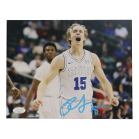 Richie Saunders Signed BYU Cougars 8x10 Photo (JSA) at PristineAuction.com