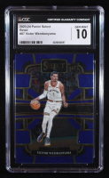 Victor Wembanyama 2023-24 Select Blue #87 RC (CGC 10) at PristineAuction.com