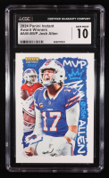 Josh Allen 2024 Panini Instant Award Winners #AWMVP (CGC 10) at PristineAuction.com