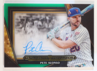 Pete Alonso 2020 Topps Five Star Pentamerous Penmanship Autographs Green #PPPA #02/10 at PristineAuction.com