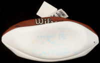 Joe Montana Signed LE White Panel Football with a Play Sketch (Beckett) at PristineAuction.com