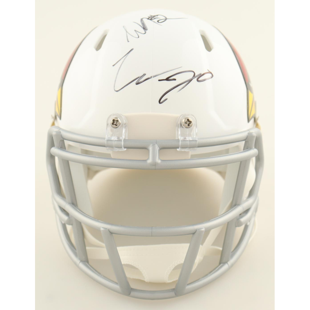 Will Johnson & Walter Nolan Signed Cardinals Speed Mini Helmet (Beckett) at PristineAuction.com