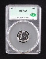 1960 Proof Roosevelt Silver Dime (CACG PR67) at PristineAuction.com