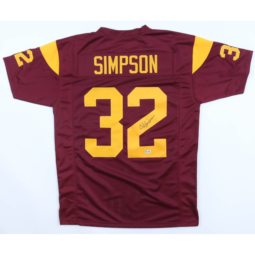 O. J. Simpson Signed Jersey (Beckett) at PristineAuction.com
