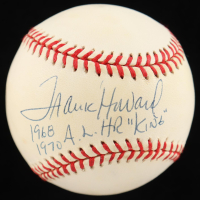 Frank Howard Signed OAL Baseball Inscribed "1968 1970 AL HR 'King'" (Beckett) at PristineAuction.com