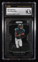 DeVonta Smith 2021 Panini Prizm #335 RC (CSC 9.5) at PristineAuction.com