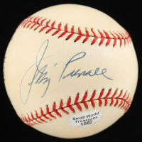 Jimmy Piersall Signed ONL Baseball (Beckett) at PristineAuction.com