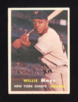 Willie Mays 1957 Topps #10 at PristineAuction.com
